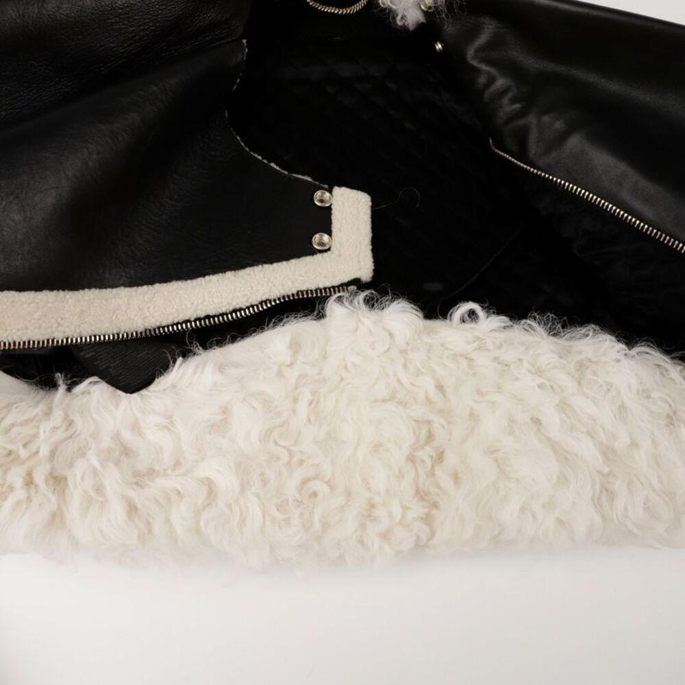 Shearling Rider Jacket Size - Picture 9 of 10
